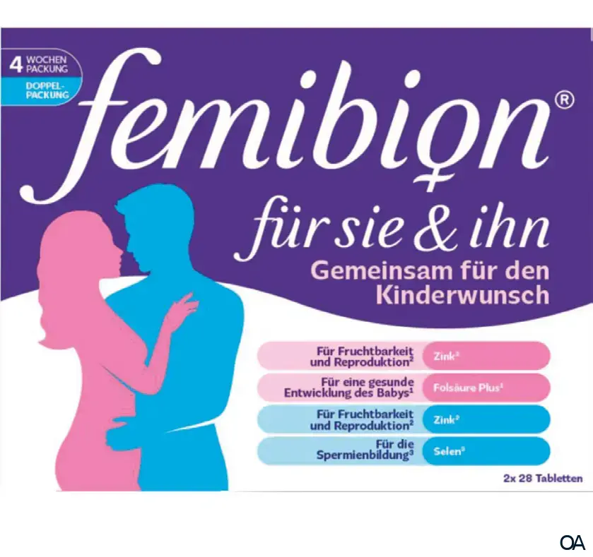 Femibion® für Sie & Ihn 2 x 28 Tabletten