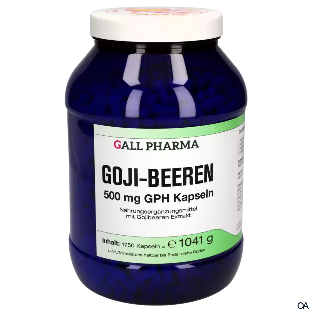 Gall Pharma Goji Beeren 500 mg Kapseln