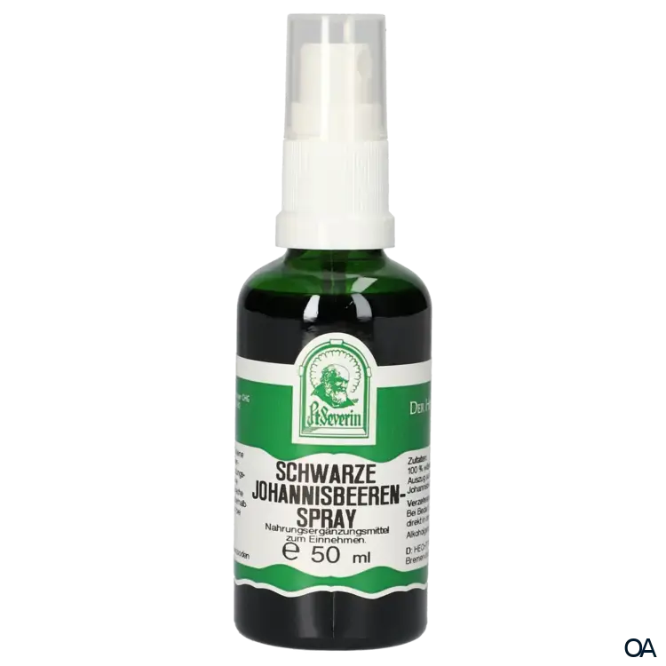 Pater Severin Schwarze Johannisbeere Spray
