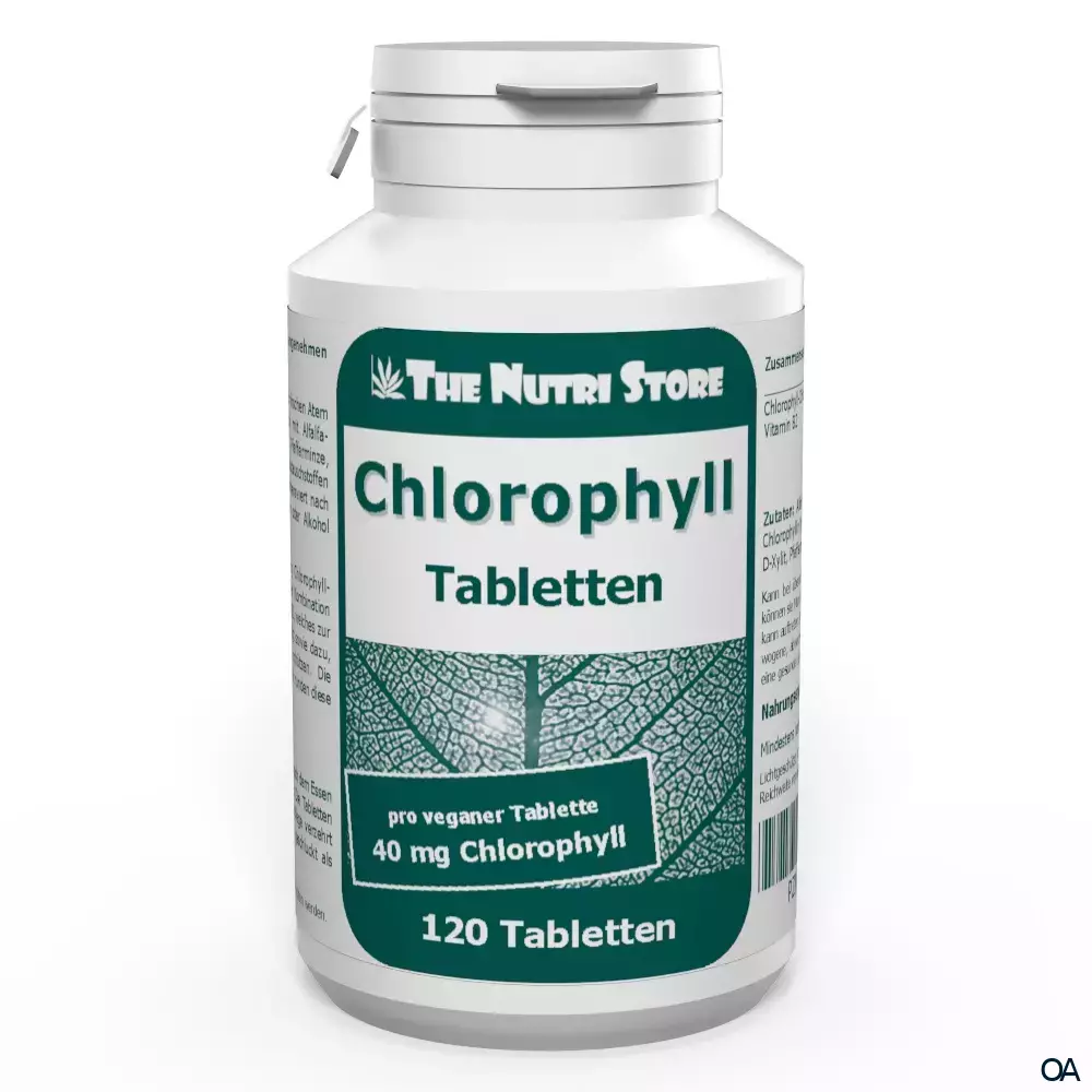 The Nutri Store Chlorophyll Tabletten