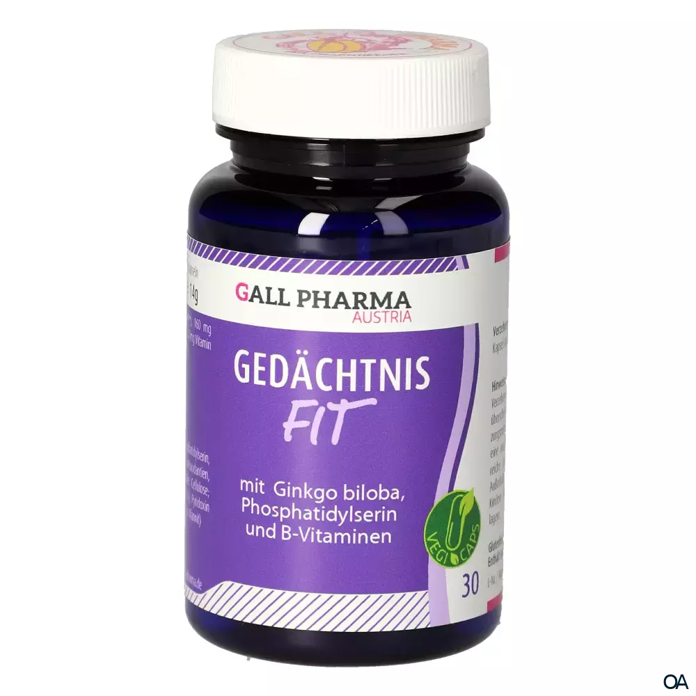 Gall Pharma Gedächtnis-Fit Kapseln