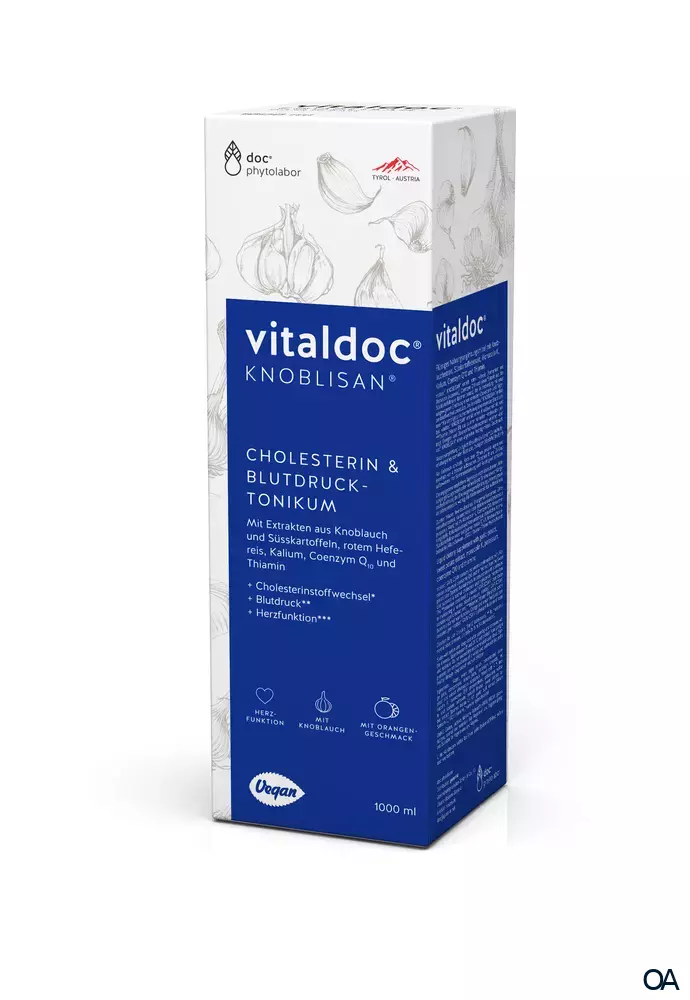 doc nature’s KNOBLISAN+ Cholesterin + Blutdruck Elixier