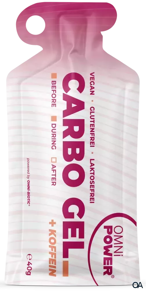 OMNi-POWER® CARBO GEL neutral + Koffein
