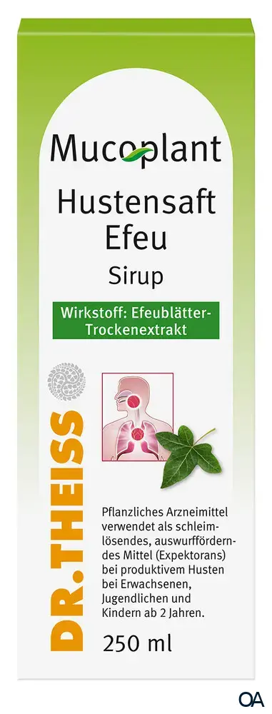 Dr. Theiss Mucoplant Hustensaft Efeu Sirup