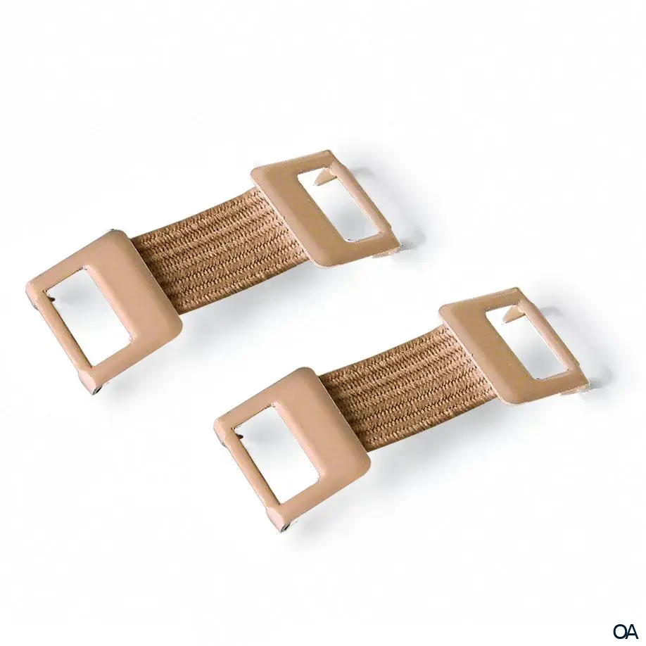 Lohmann & Rauscher Verbandklammern Weroclip hautfarben