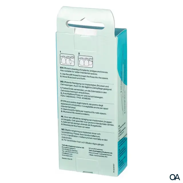 TePe® Bridge & Implant Floss Zahnseide