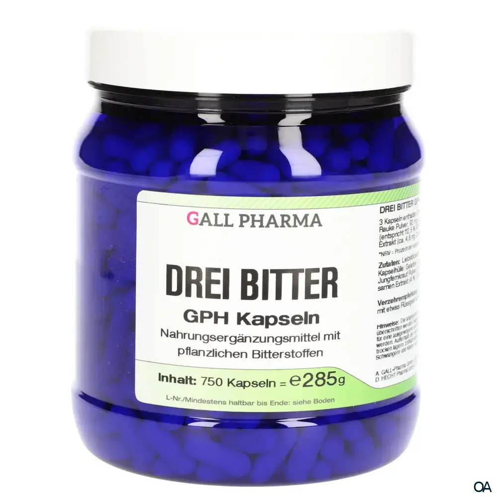 Gall Pharma Drei Bitter® Kapseln