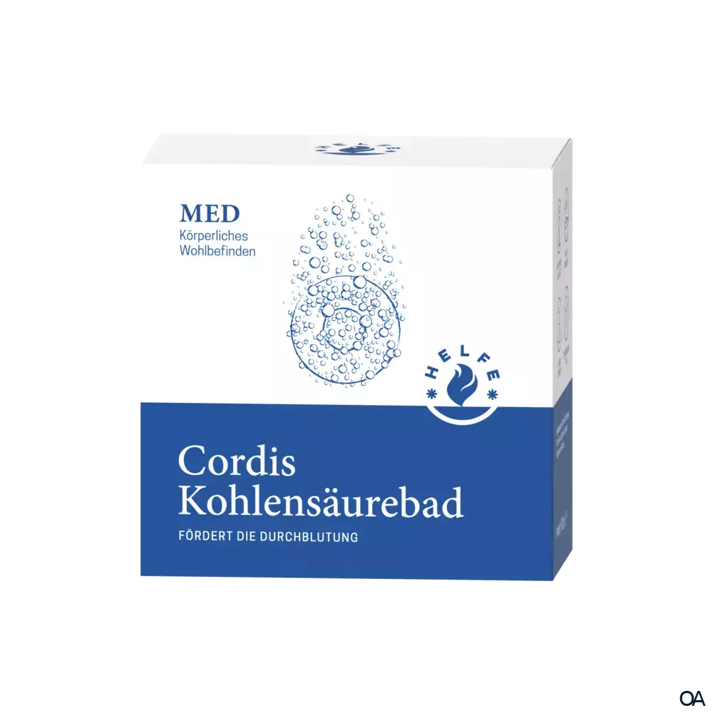 HELFE Cordis Kohlensäurebad für Vollbäder