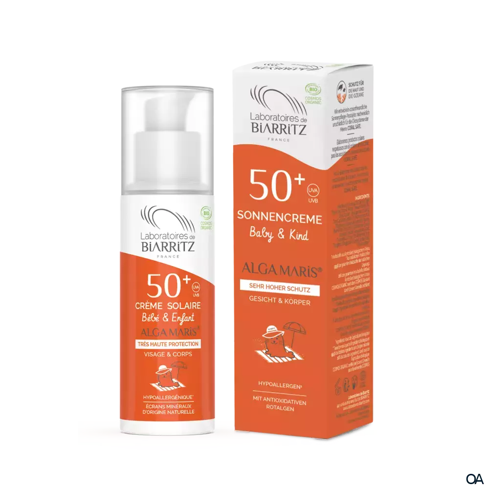 Alga Maris Sonnencreme Kinder LSF50+ Bio LDB
