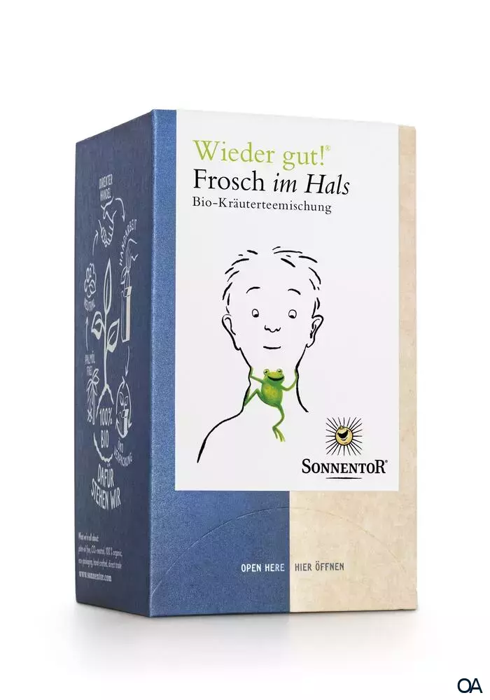 Sonnentor Wieder gut!® Frosch im Hals® Tee