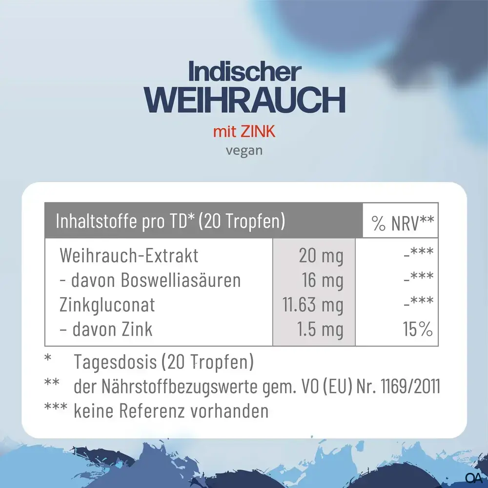 CannSol Indischer Weihrauch mit Zink Tropfen