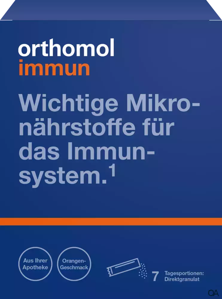 Orthomol Immun Direktgranulat Orange