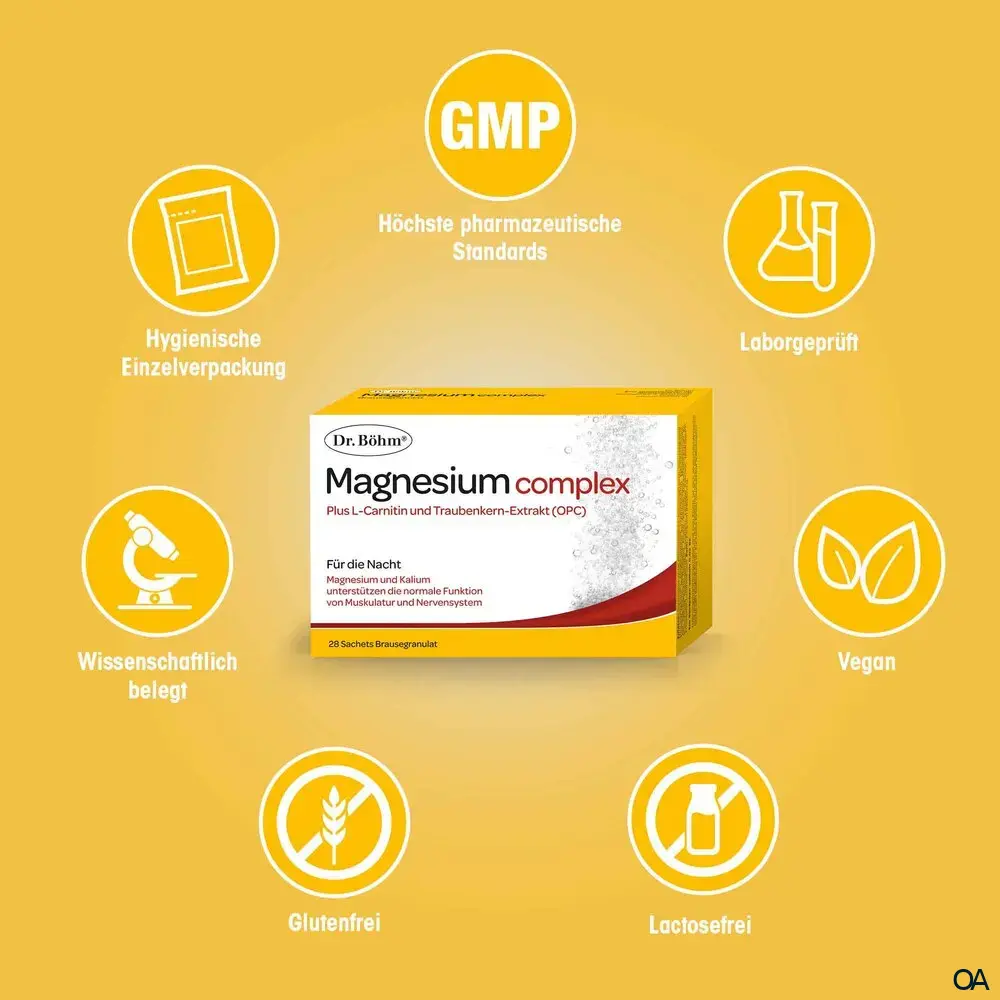 Dr. Böhm® Magnesium complex Brausegranulat