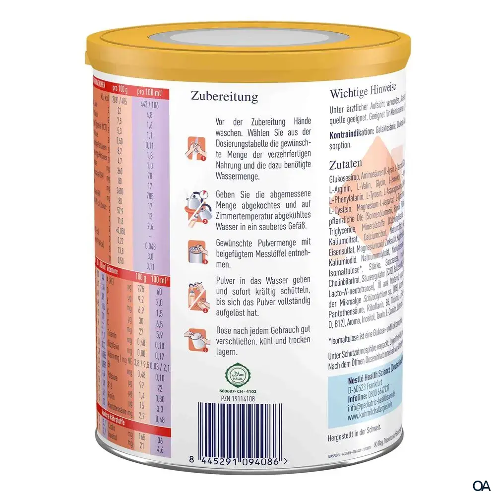 Alfamino® Junior HMO® Vanille Pulver 400 g
