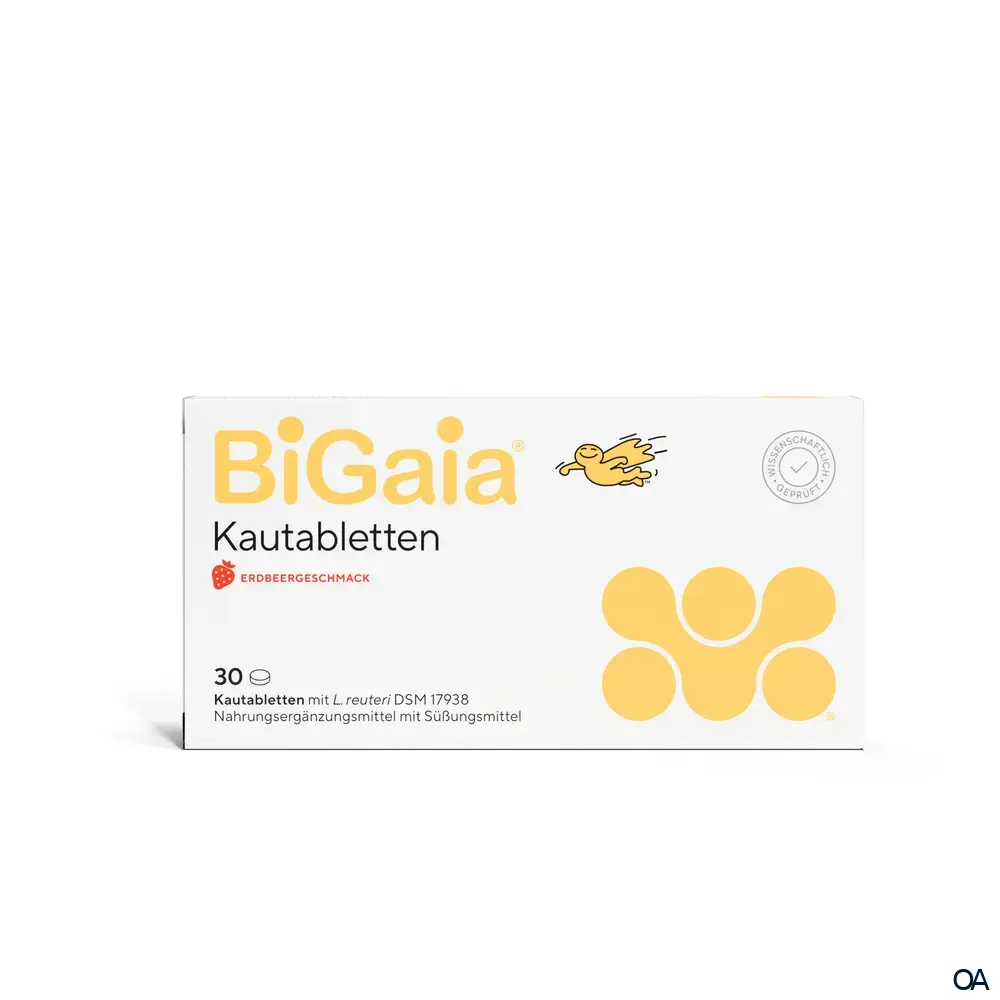 BiGaia® Kautabletten Erdbeergeschmack