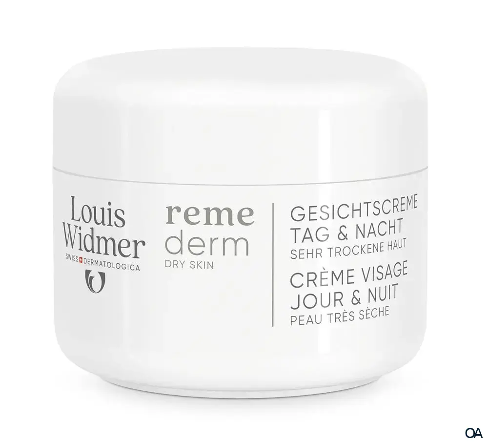 Louis Widmer remederm Dry Skin Gesichtscreme Tag & Nacht - leicht parfümiert
