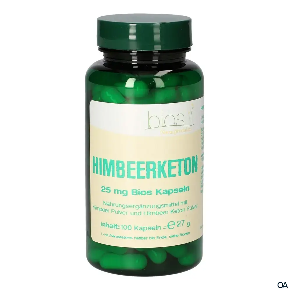 Bios Himbeerketon 25 mg Kapseln