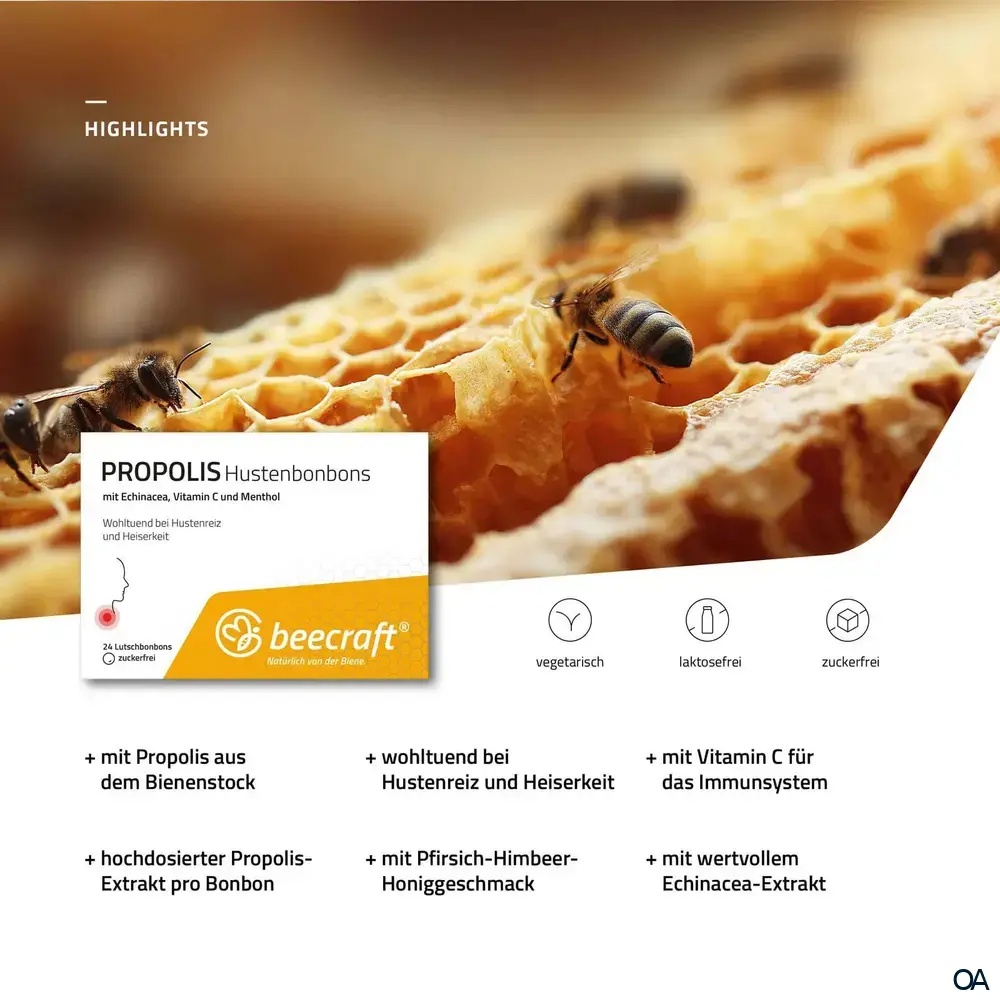 beecraft® Propolis Hustenbonbons