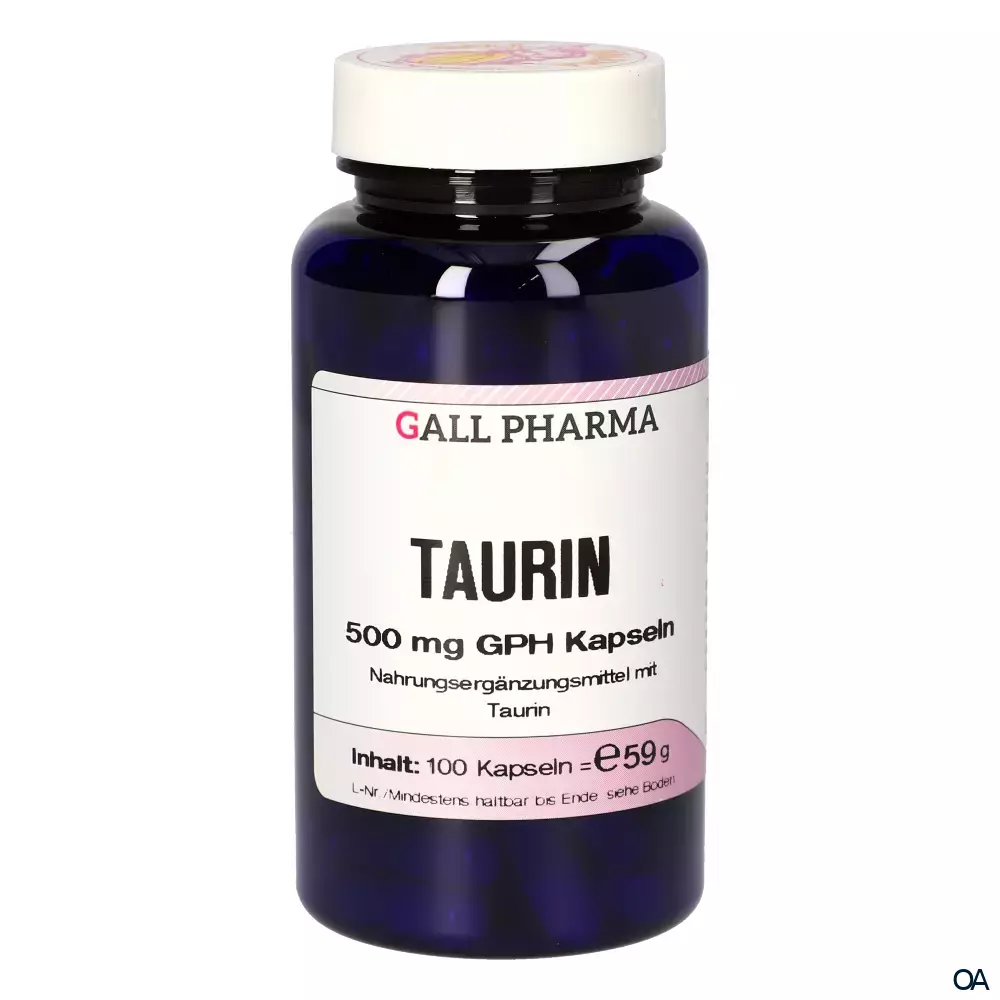 Gall Pharma Taurin 500 mg Kapseln