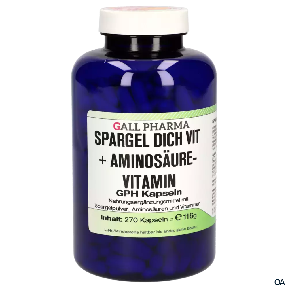 Gall Pharma Spargel Dich Vit + Aminosäure-Vitamin Kapseln