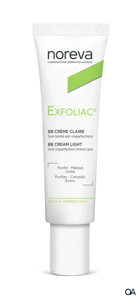 Noreva Exfoliac Getönte BB-Creme Hell