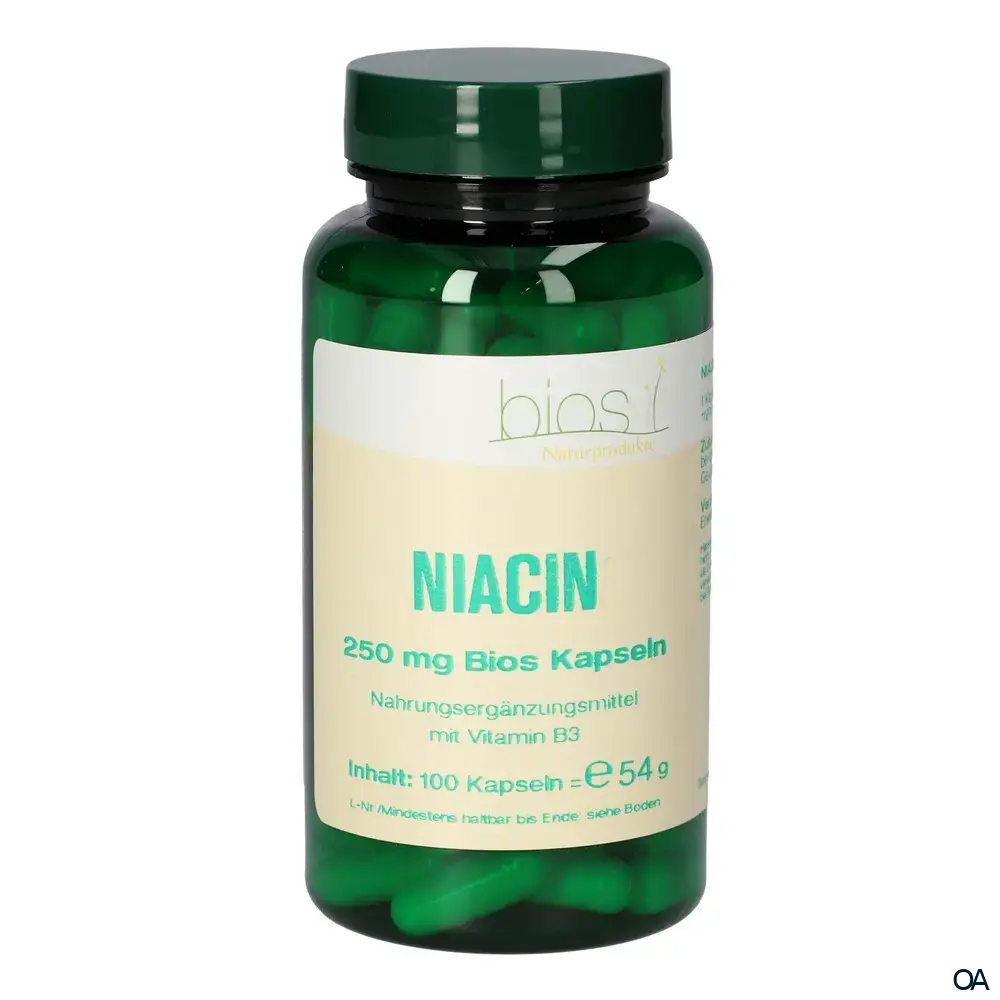 Bios Niacin 250 mg Kapseln