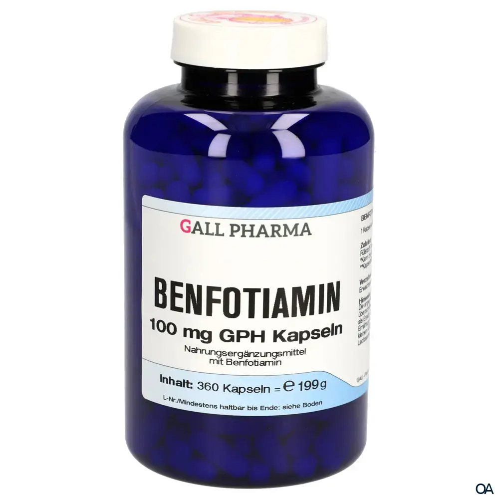 Gall Pharma Benfotiamin 100 mg Kapseln