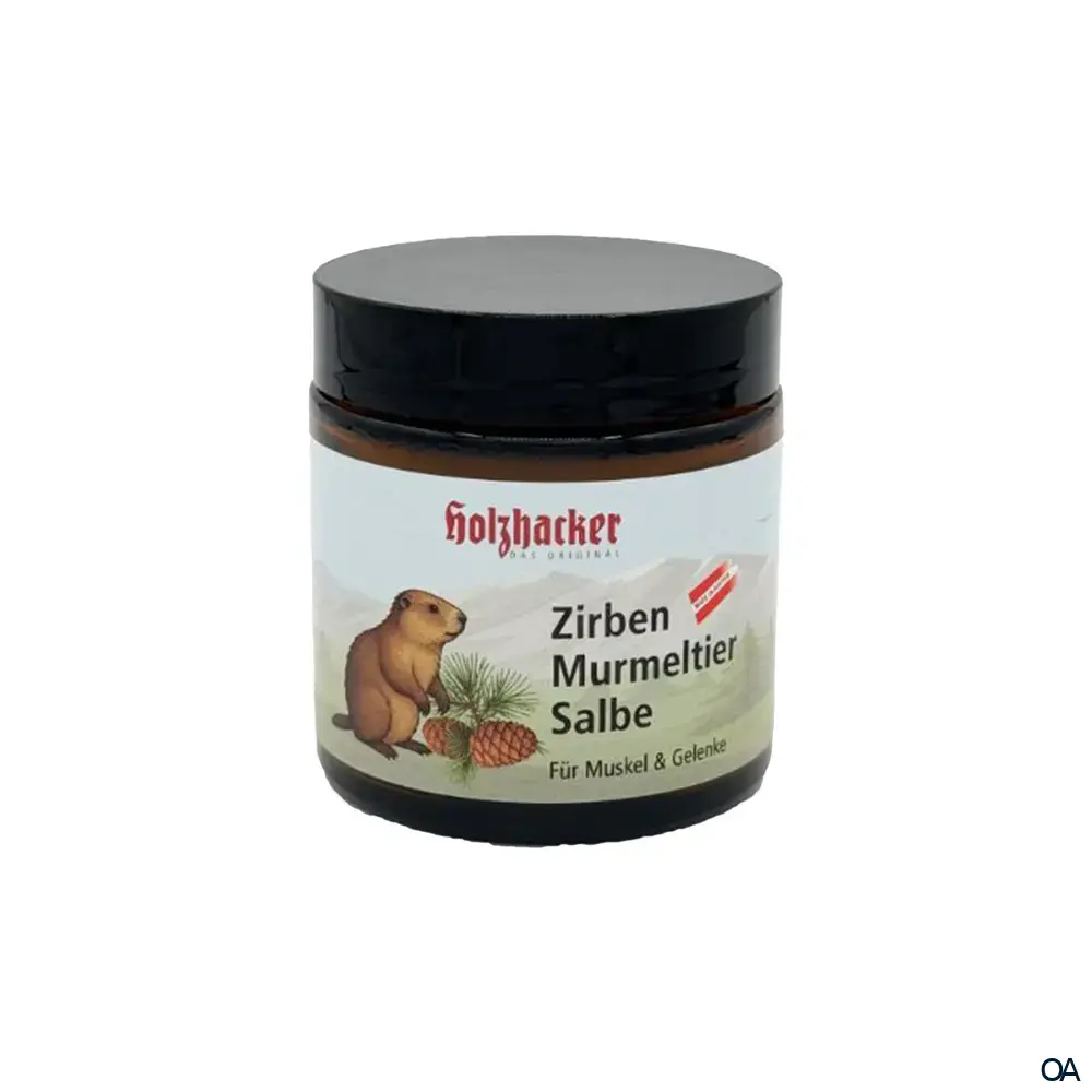 Holzhacker Zirben Murmeltier Salbe