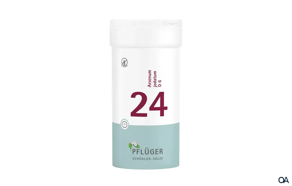BIOCHEMIE PFLÜGER® Nr. 24 Arsenum jodatum D6 Tabletten