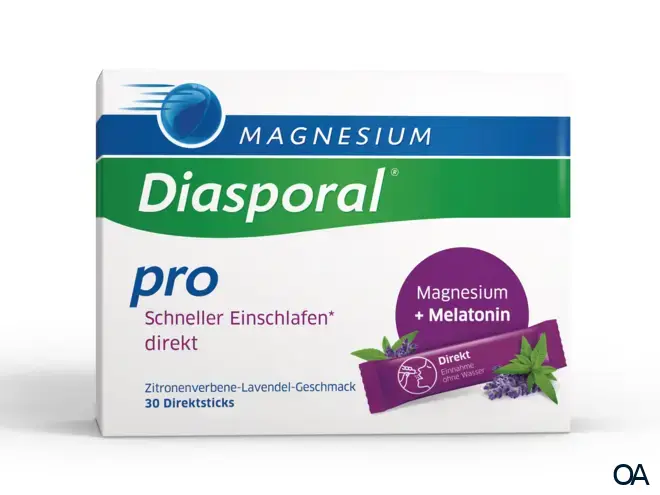 Magnesium Diasporal® Pro Schneller Einschlafen* Direkt, Direktgranulat Sticks