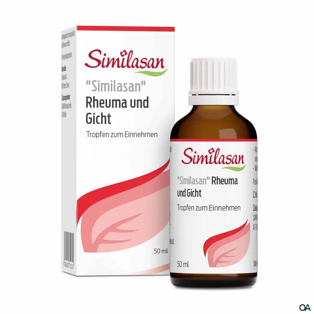 Similasan Tropfen gegen Rheuma und Gicht