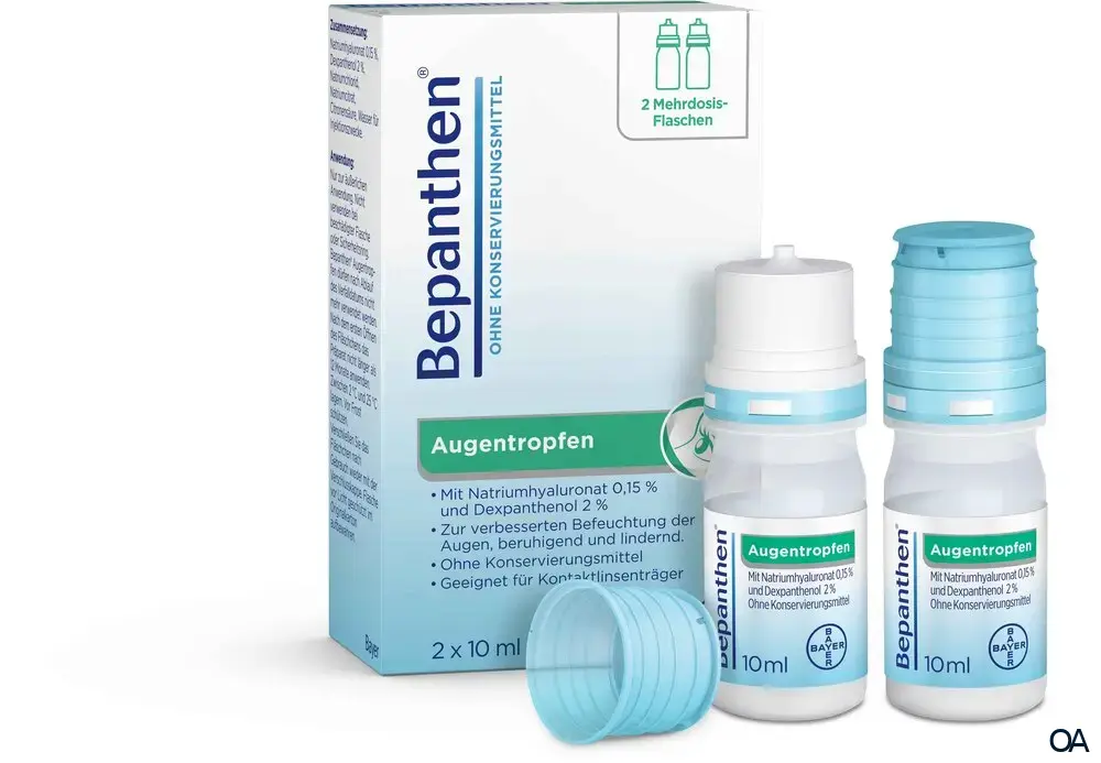 Bepanthen® Augentropfen Multidosis 2x10ml