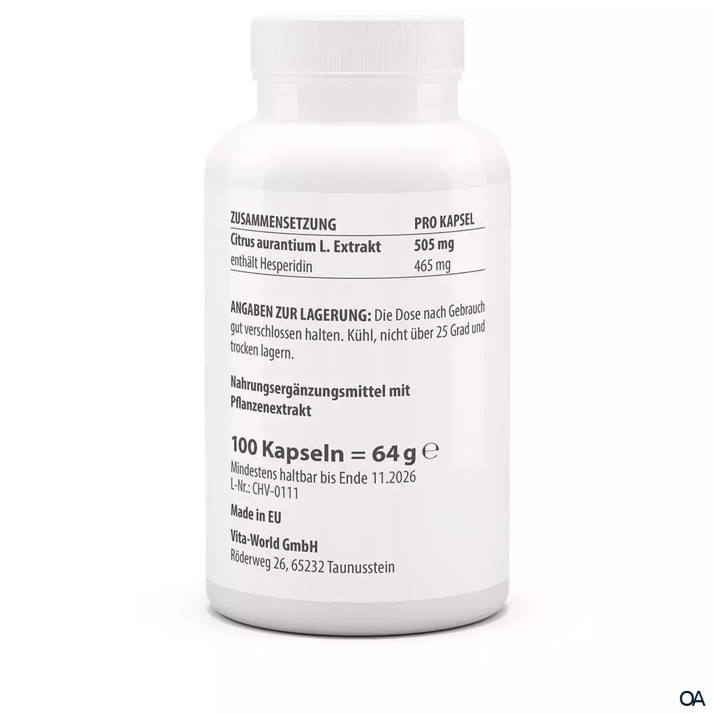 Vitaworld Hesperidin Kapseln