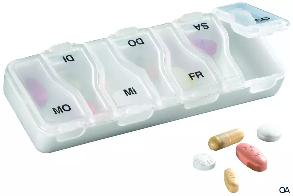 Medi-7 uno Medikamentendosierer für 7 Tage