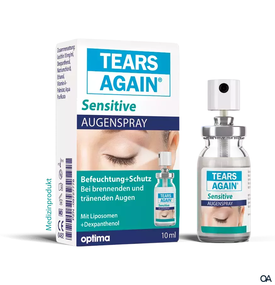 Tears Again Sensitive Augenspray XL
