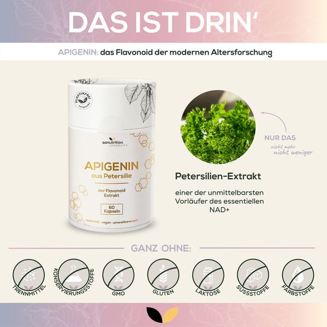APIGENIN aus der Petersilie