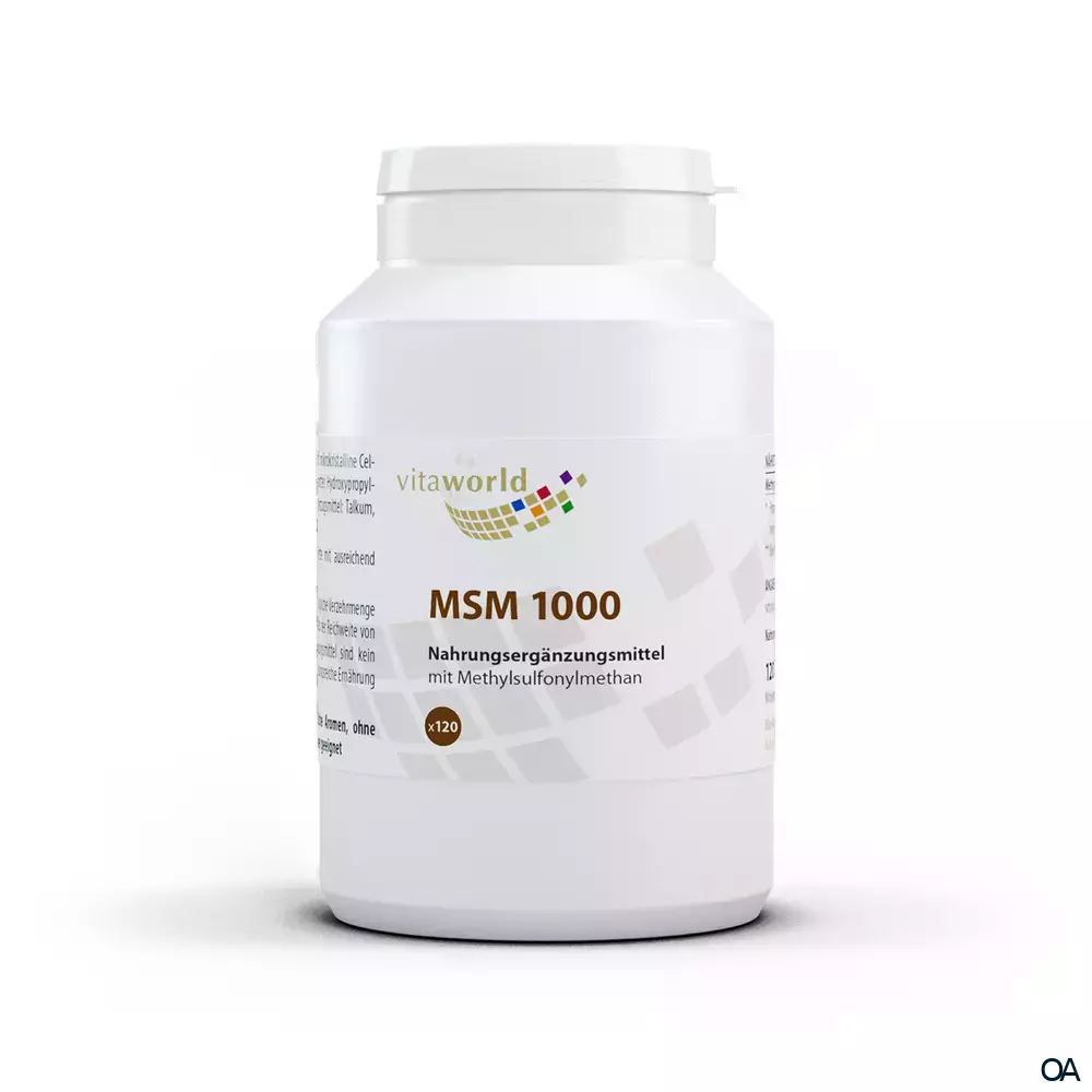 Vitaworld MSM 1000 mg Tabletten