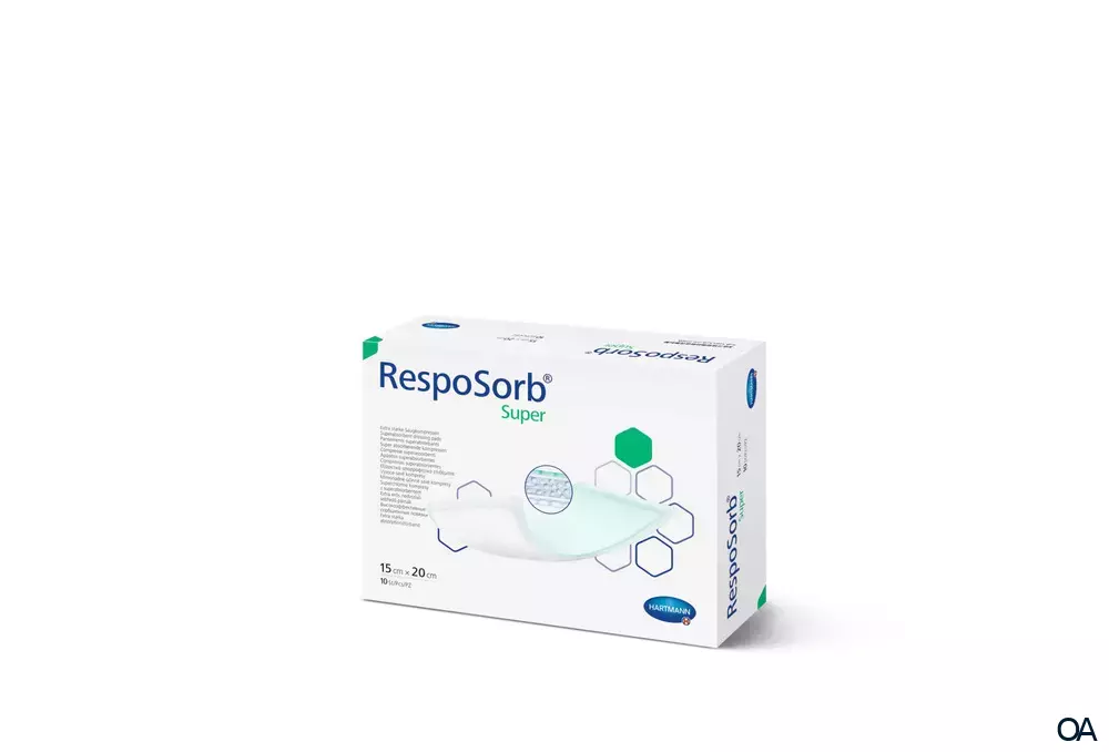 RespoSorb® Super Extra starke Saugkompressen 15 x 20 cm