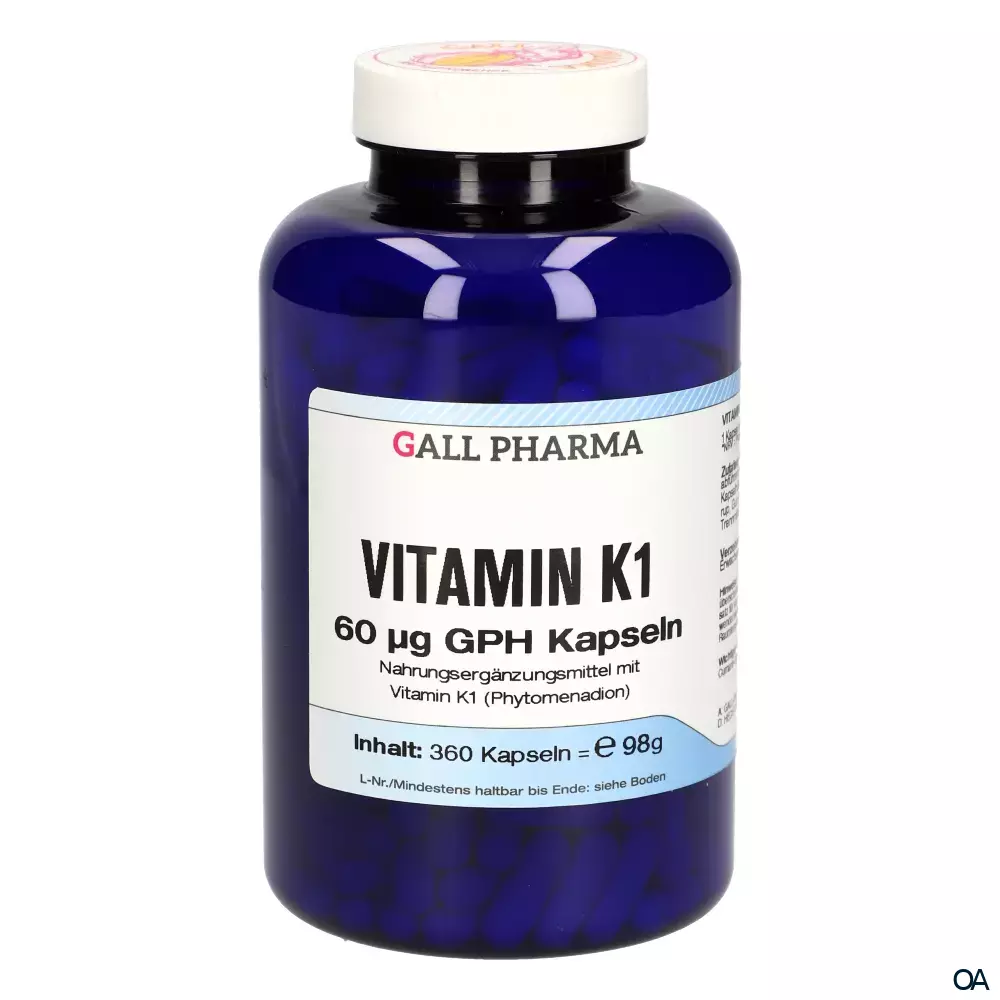Gall Pharma Vitamin K1 60 µg Kapseln