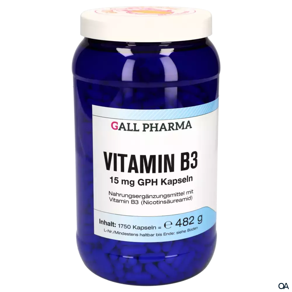 Gall Pharma Vitamin B3 15 mg Kapseln