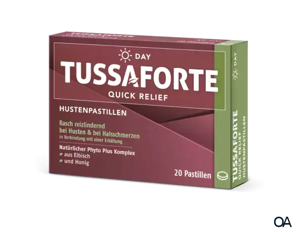 Tussaforte Quick Relief DAY Hustenpastillen