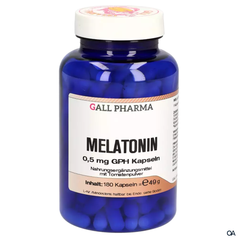 Gall Pharma Melatonin 0,5 mg Kapseln