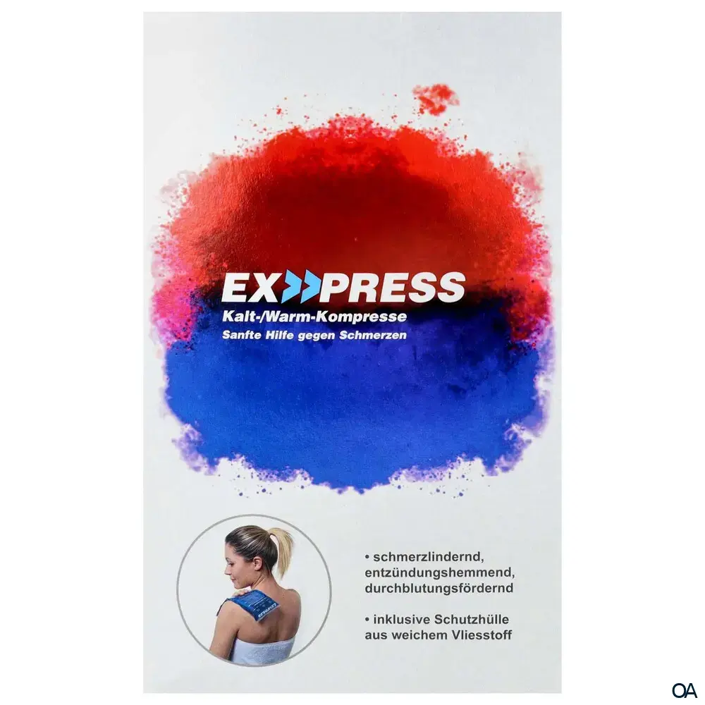Express Kalt-Warm Kompresse, 12 x 29 cm