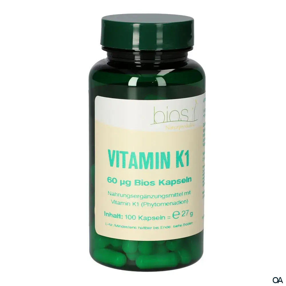Bios Vitamin K1 60 mcg Kapseln