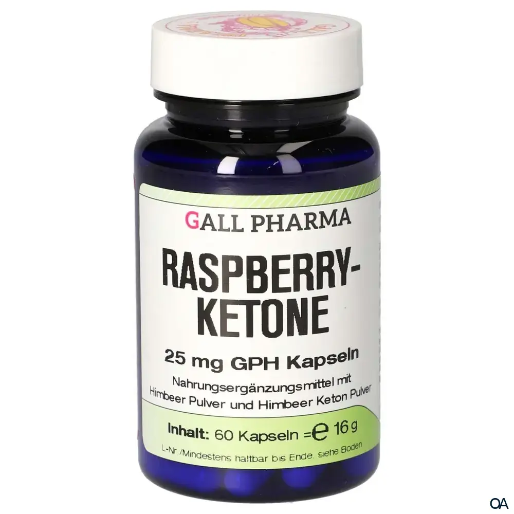 Gall Pharma Raspberryketone 25 mg Kapseln