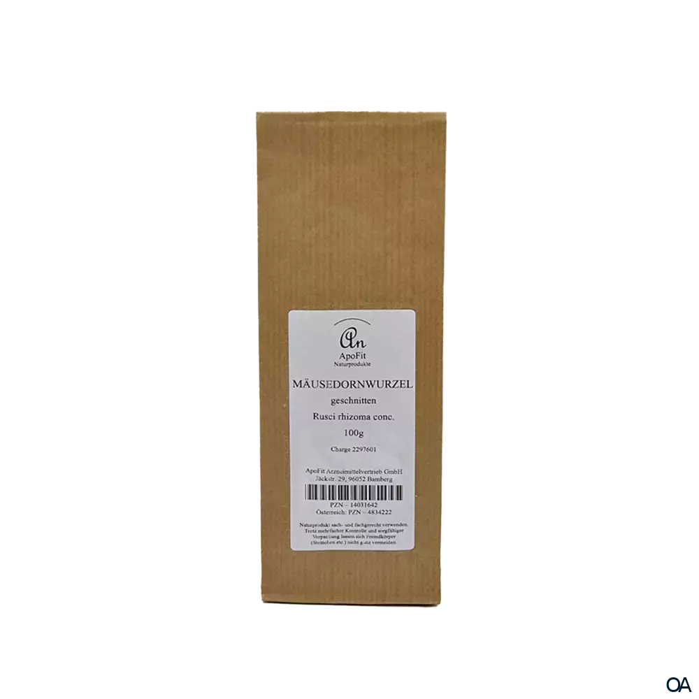 ApoFit Mäusedornwurzel geschnitten