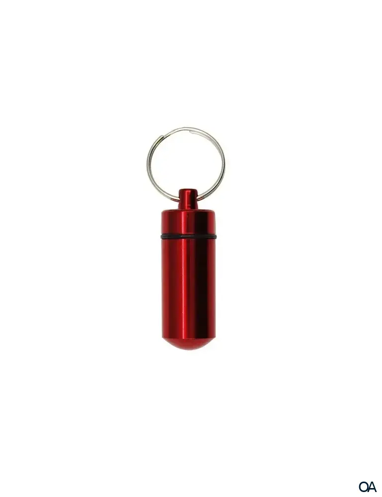 Rosner Pillenbox mit Schlüsselanhänger