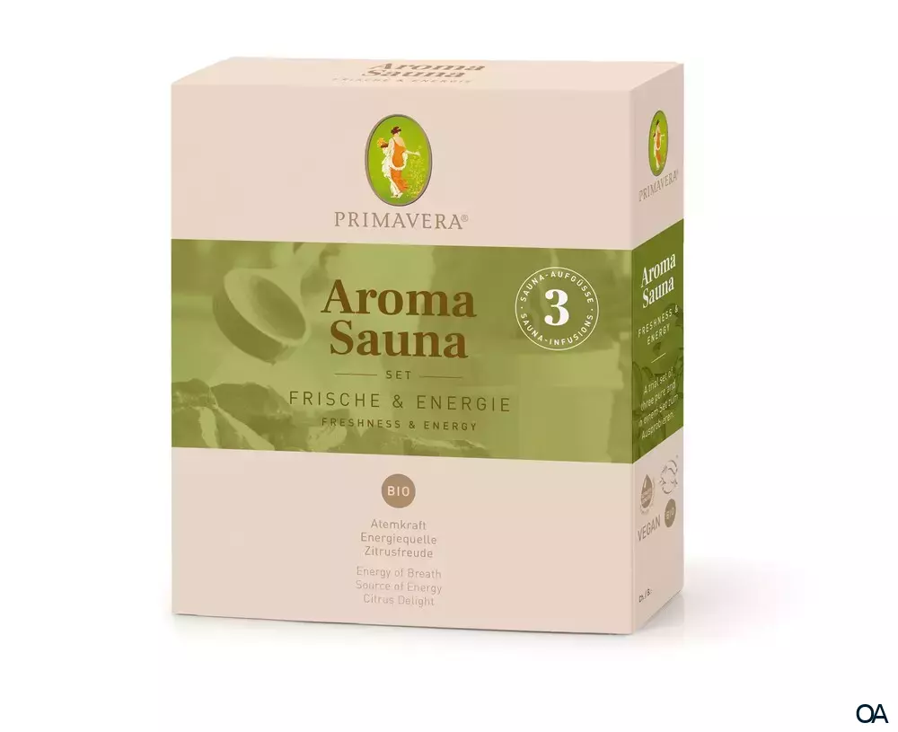 Primavera Set Aroma Sauna Frische & Energie