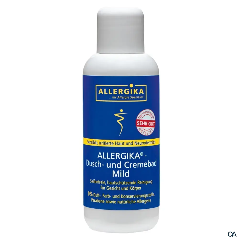 Allergika Dusch- und Cremebad mild