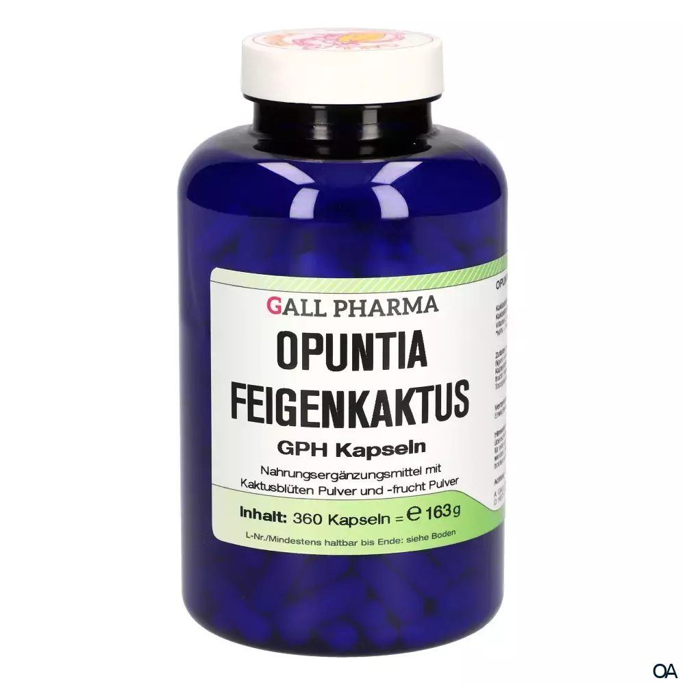 Gall Pharma Opuntia Feigenkaktus Kapseln